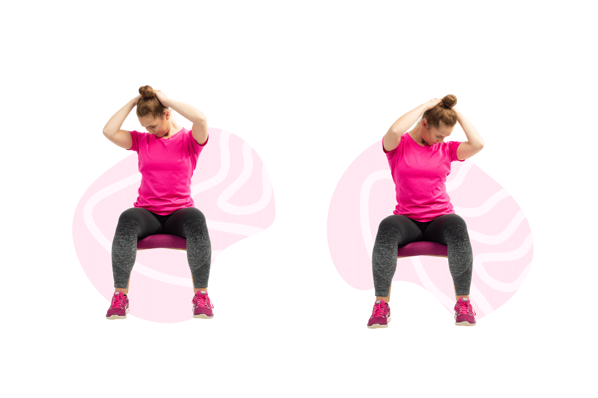 Diagonal cervical power stretch