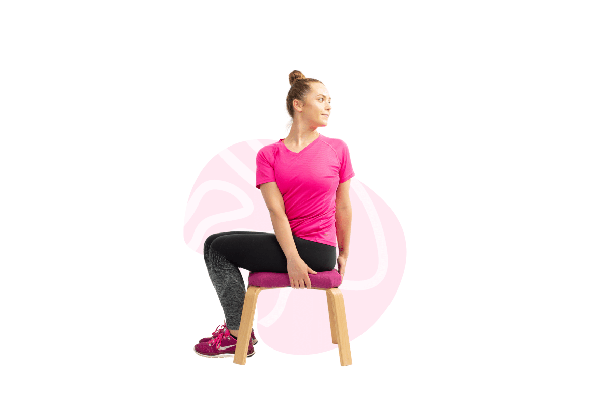 The twister - torso and lumbar twist