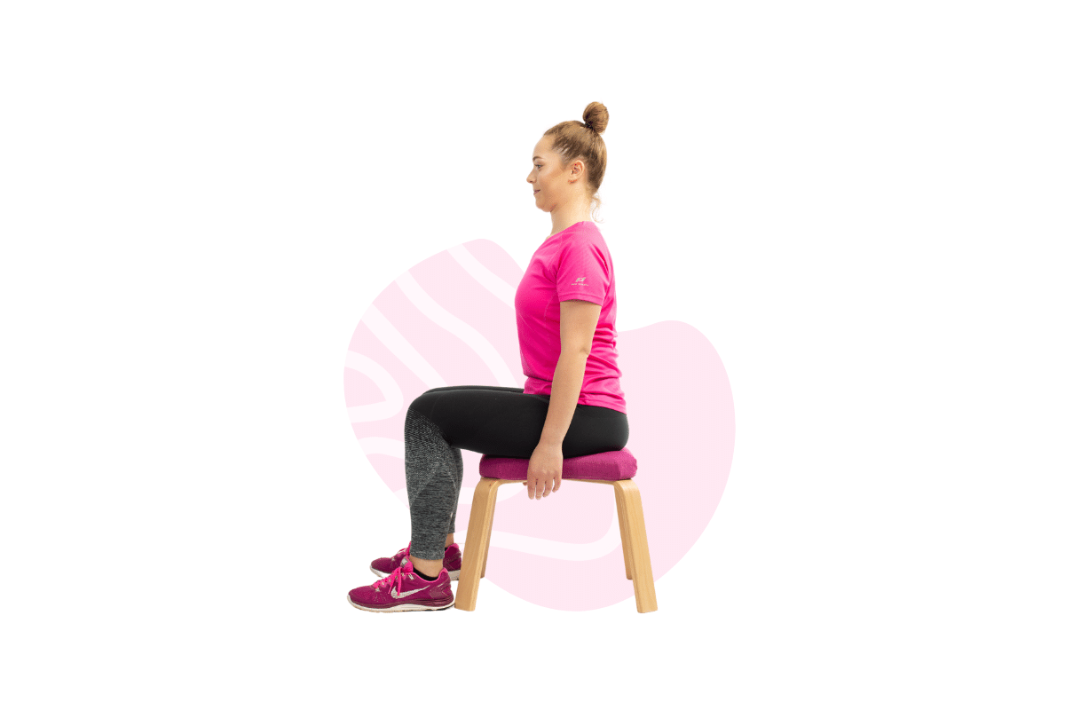 The chin glide for amazing posture (chin tuck)